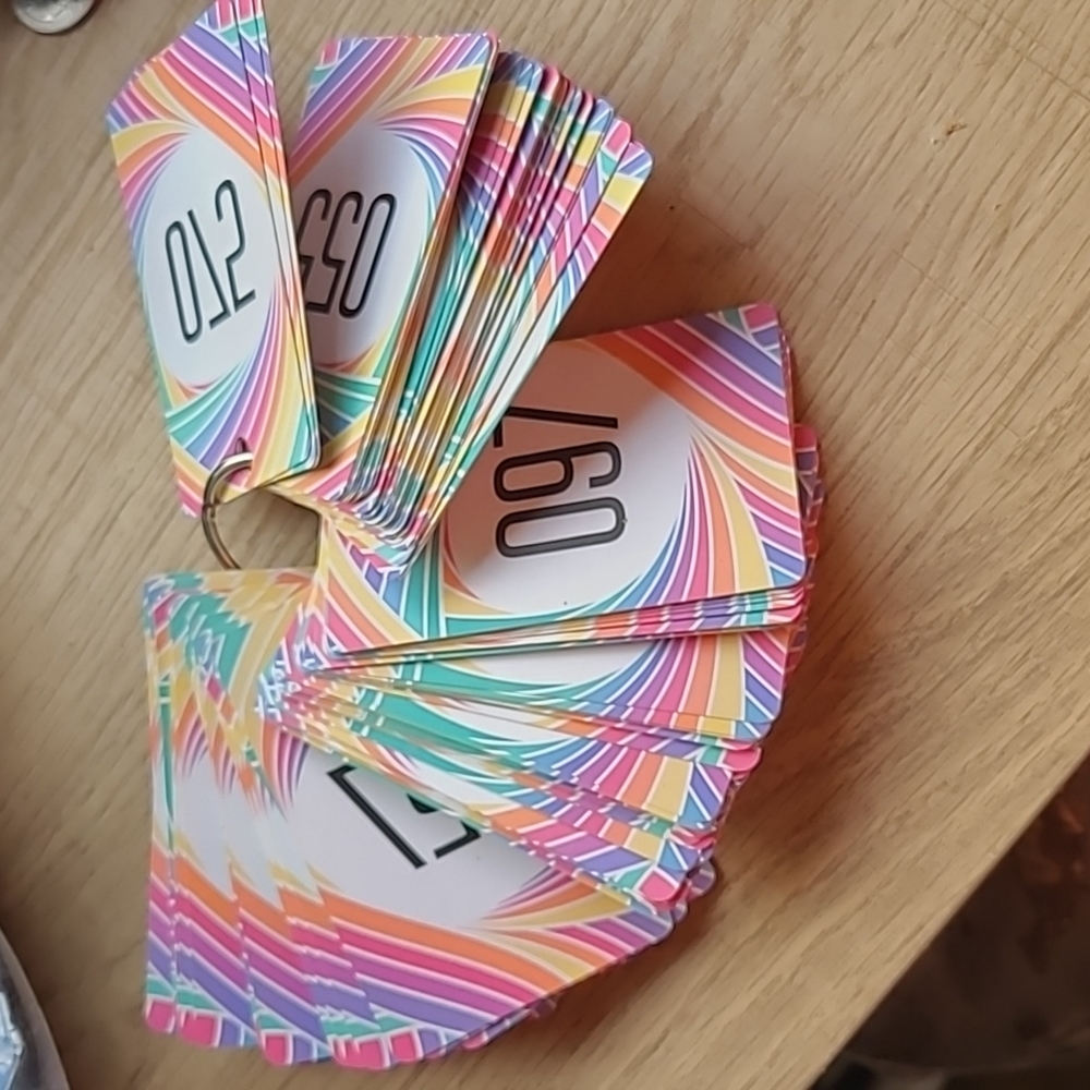 Number cards